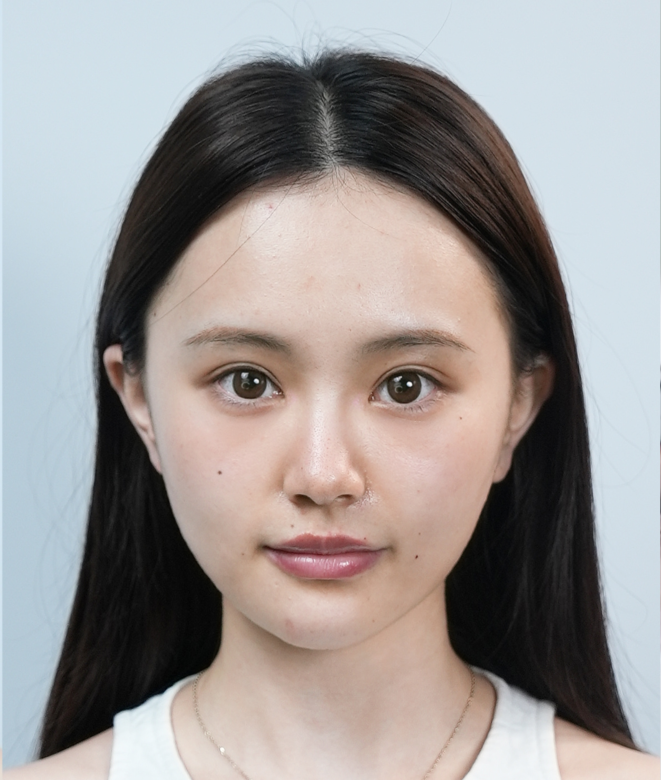 正面放松示例